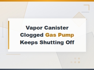 Vapor Canister Clogged? Here's Why the Gas Pump Keeps Shutting Off