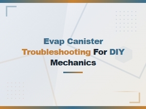 Evap Canister Troubleshooting Guide for Diy Mechanics